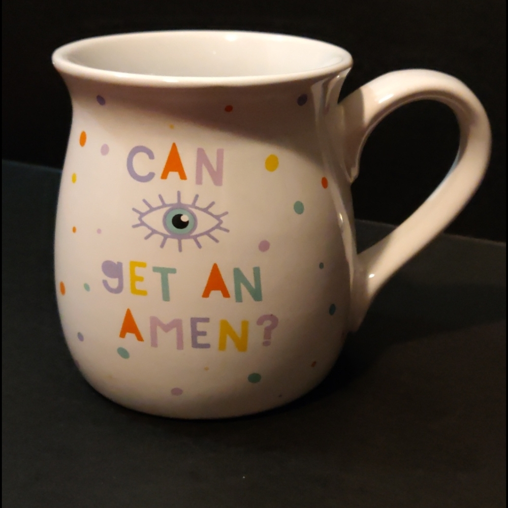 Boston Warehouse Can Eye Get An Amen 20oz Mug